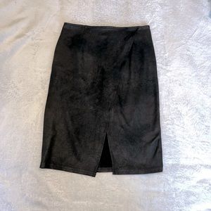 Free People Suede Skirt